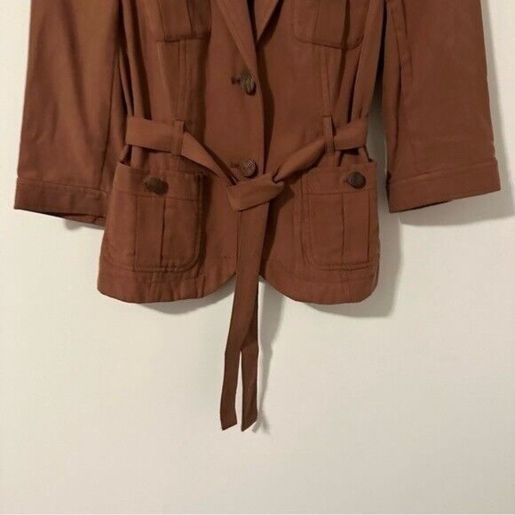 Anthropologie Cartonnier Silk Lightweight Blazer Jacket - Womens 0 - Picture 4 of 8